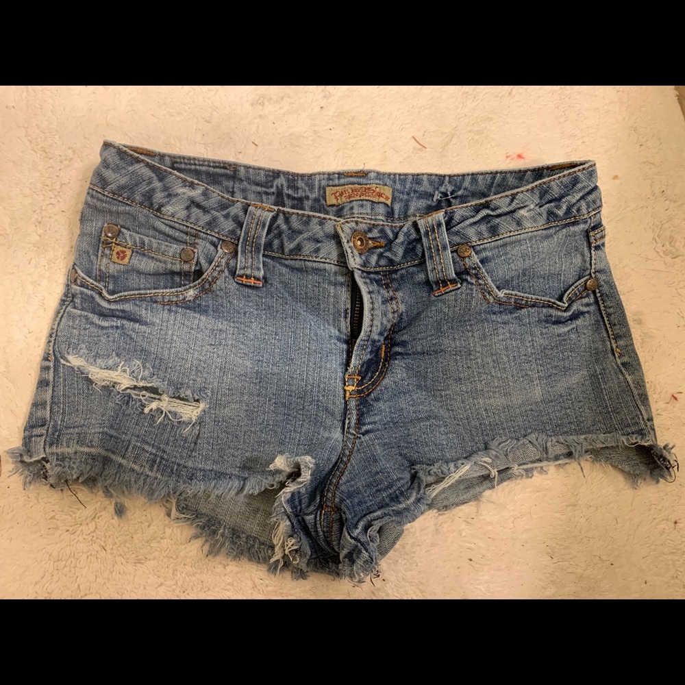 Paris Blues Jean Shorts